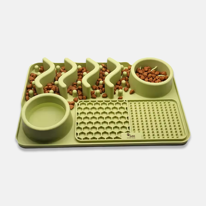 Silikon-Schleckmatte & Futterpuzzle für Hunde und Katzen