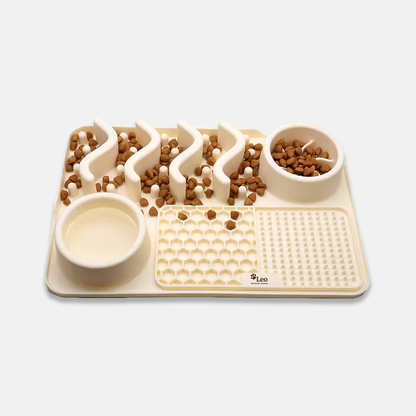 Silikon-Schleckmatte & Futterpuzzle für Hunde und Katzen