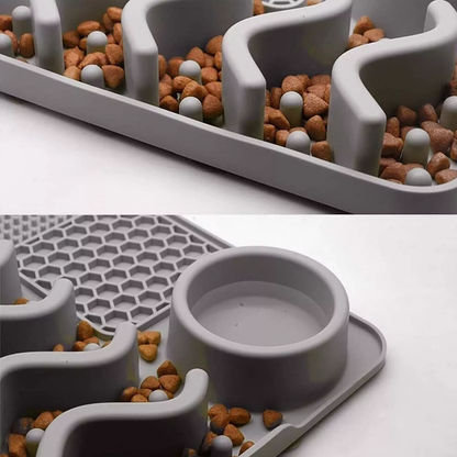 Silikon-Schleckmatte & Futterpuzzle für Hunde und Katzen